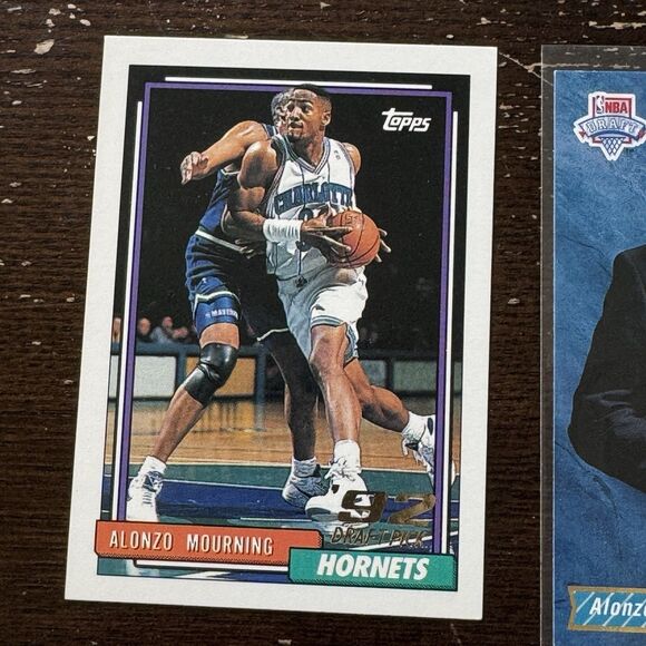 Alonzo Mourning 12 Card Lot With 2001 Fleer 2000 Topps Stars 1994 Ted Williams - Picture 2 of 13